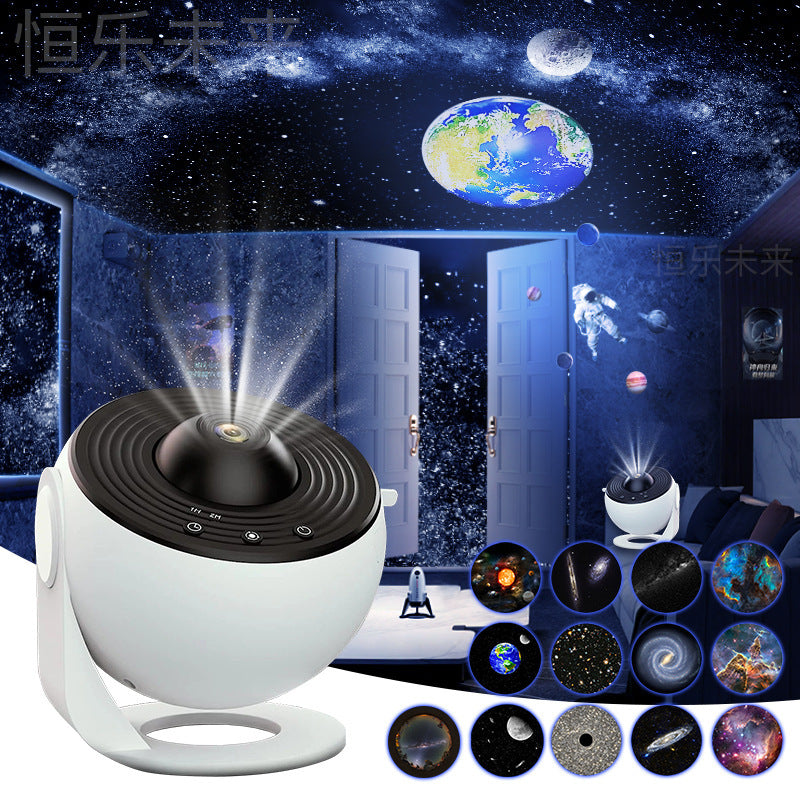Planetarium Galaxy Projector with Starry Sky and 360° Rotation – Planetarium Lighting for Kids & Bedroom