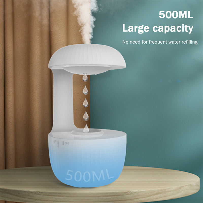 Anti-Gravity Air Humidifier – Silent Humidifier with Reverse Water Flow