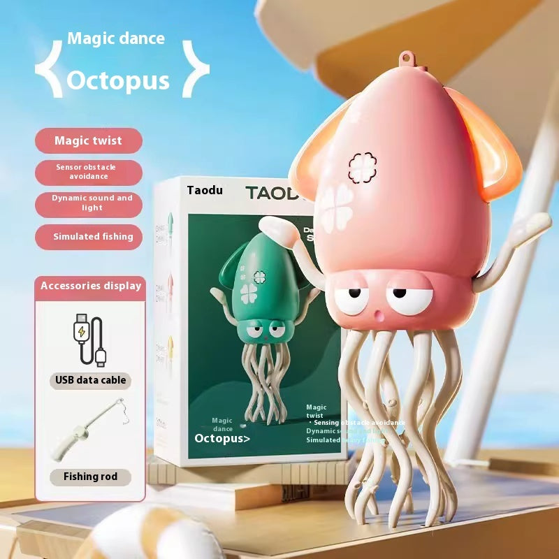 Magic Octopus with Obstacle Avoidance Sensor & Light – Toy for Kids