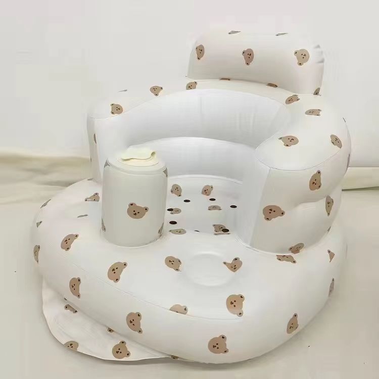 Portable Inflatable Baby High Chair for Bathing and Swimming