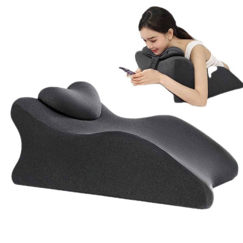U-Shape Facial Sleep Pillow with Memory Foam – Ideal for Back Sleepers