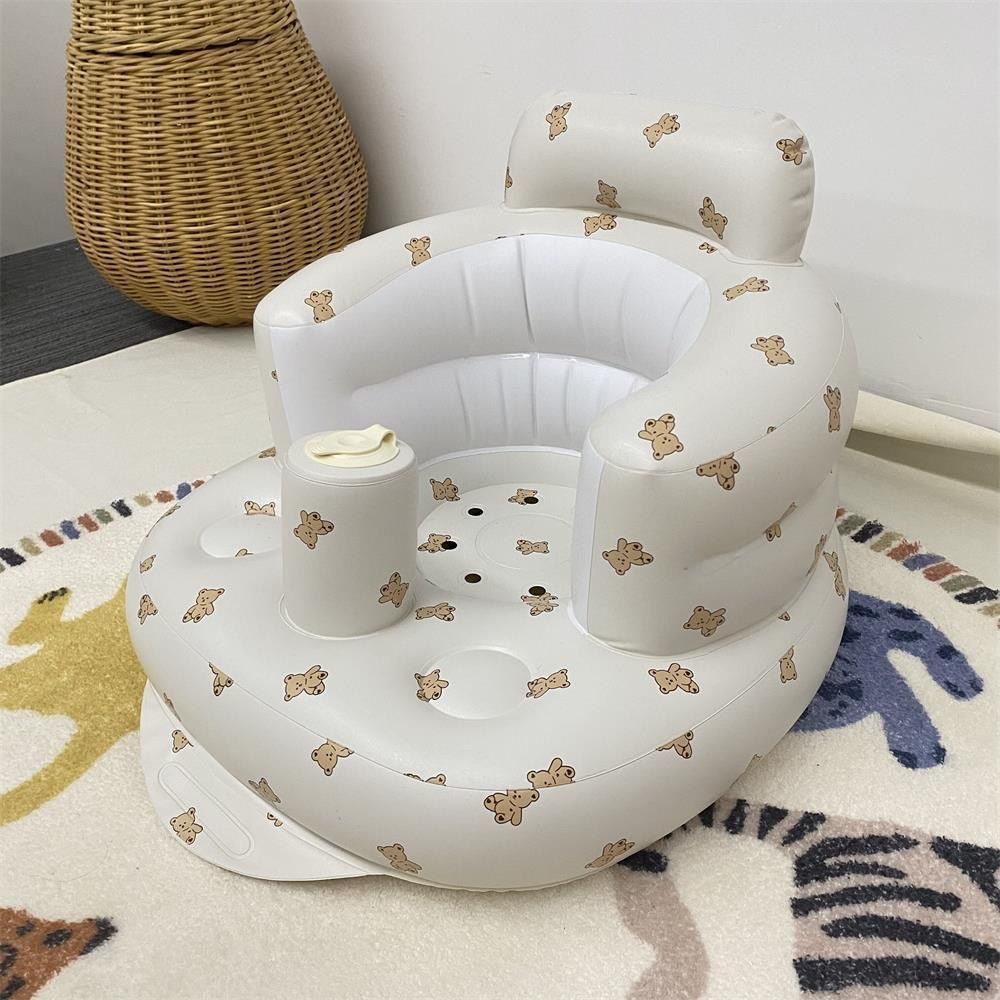 Portable Inflatable Baby High Chair for Bathing and Swimming