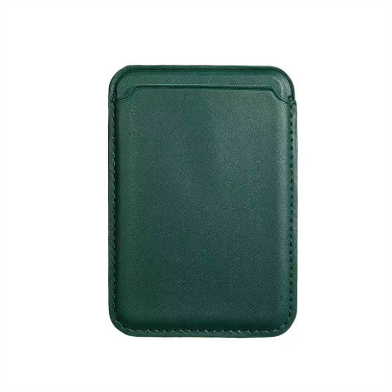 Magnetic Leather Wallet Case for iPhone – MagSafe Compatible