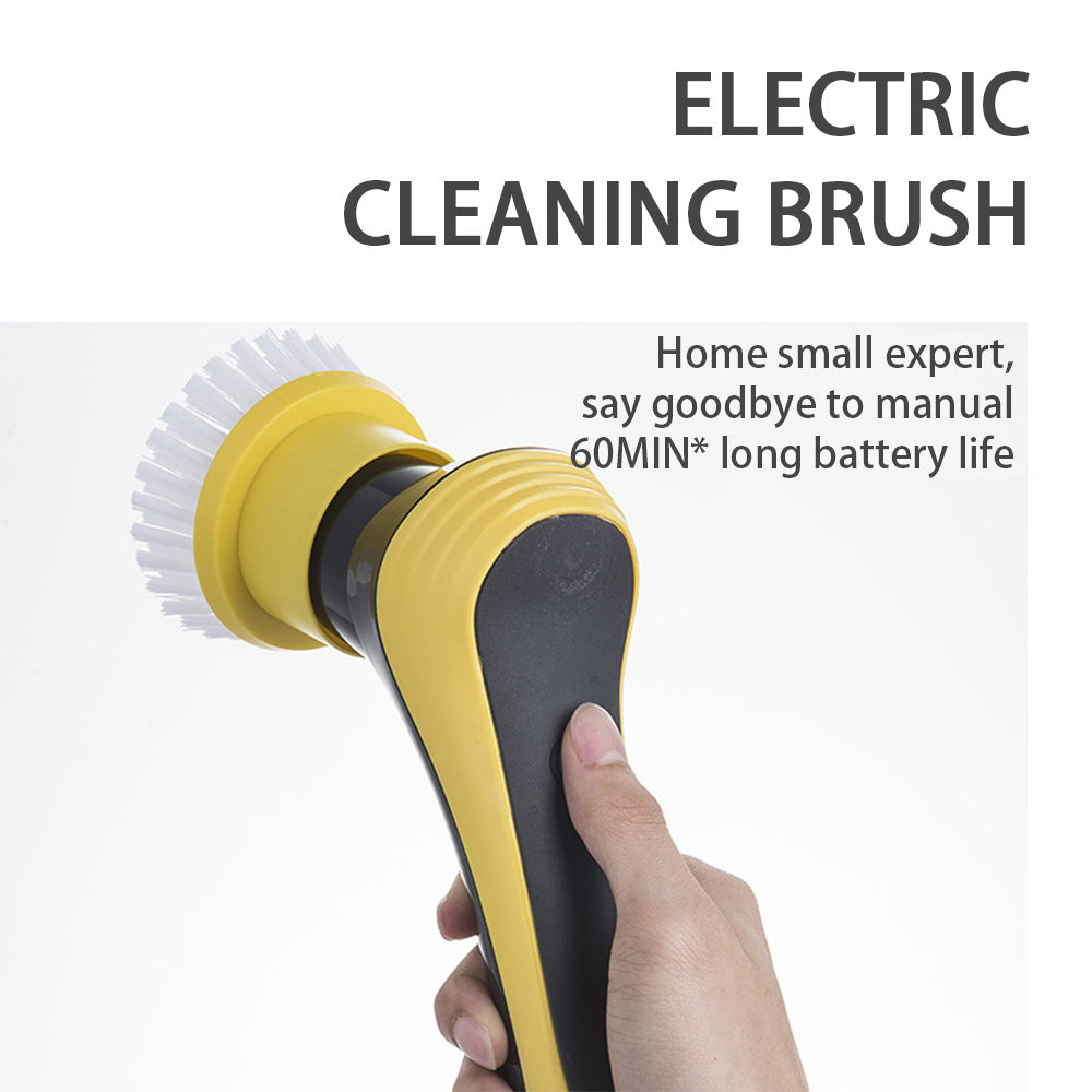 Cordless Electric Floor & Bathroom Cleaning Brush – Adjustable & Powerful
