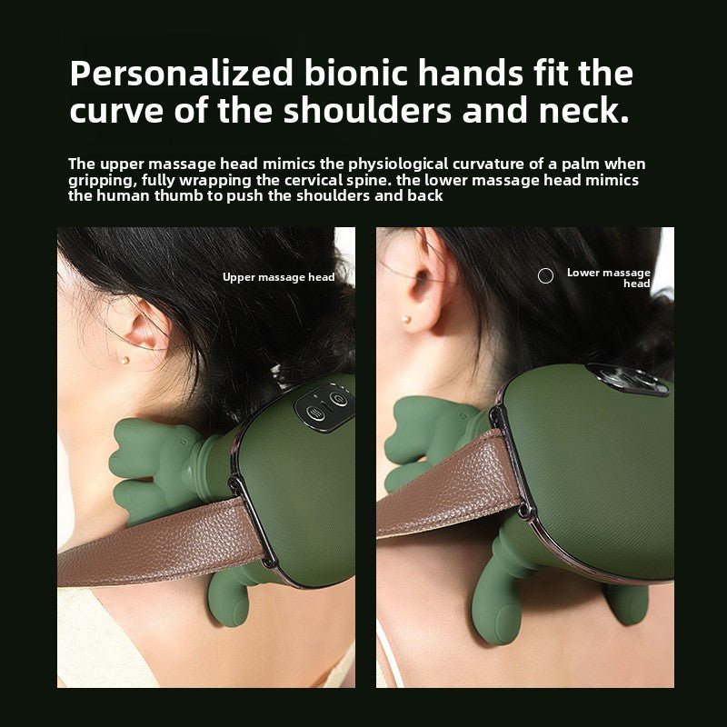 Neck and Shoulder Massager with Heating Function - Asknik