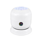White LED projection lamp with touch switch on the front