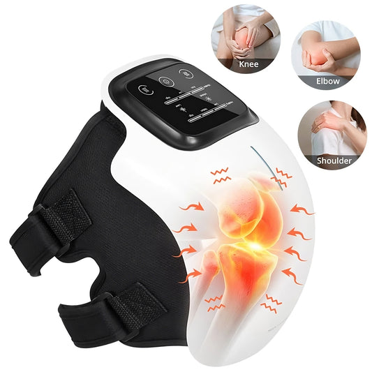 Electric Knee Physiotherapy Device with Heat &amp; Massage