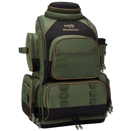 Multifunctional Fishing Backpack with Pouches &amp; Water Resistance