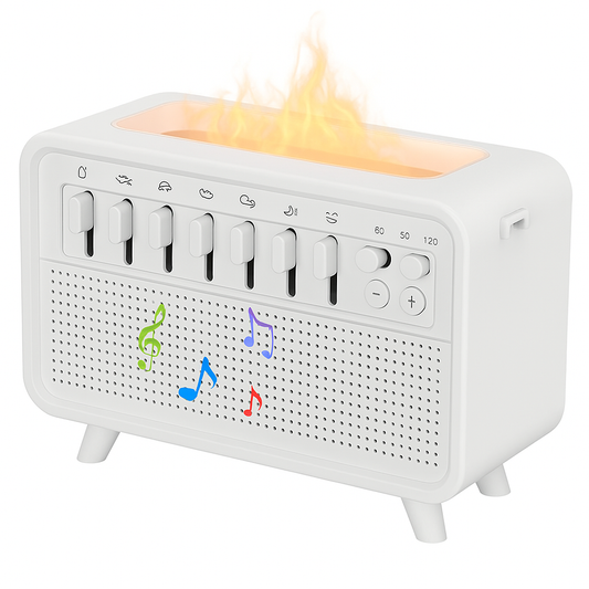 3-in-1 Bluetooth Humidifier with White Noise &amp; Night Light