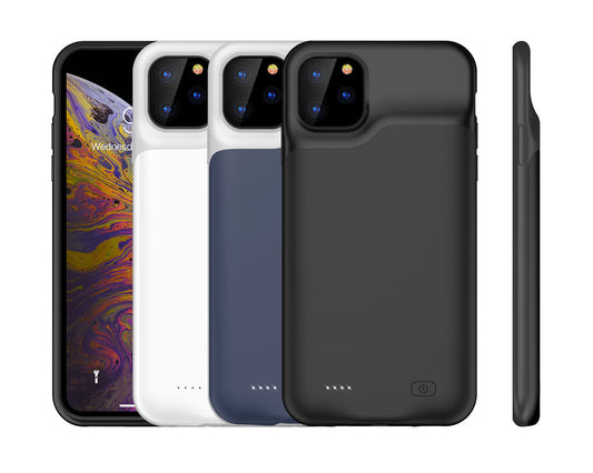 Silicone Battery Case with Power Bank for iPhone