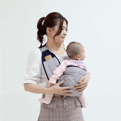 Baby Shoulder Carrier with Reinforcement and Breathable Fabric