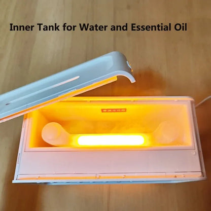 3 - σε - 1 Bluetooth Υγραντήρας με Λευκό Θόρυβο & Φωτάκι Νυκτός - Asknik