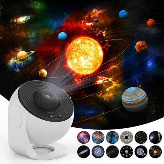 Planetarium Galaxy Projector with Starry Sky and 360° Rotation – Planetarium Lighting for Kids &amp; Bedroom