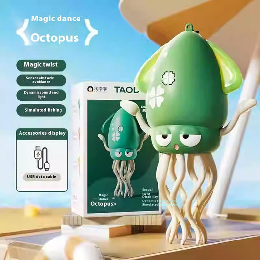 Magic Octopus with Obstacle Avoidance Sensor &amp; Light – Toy for Kids