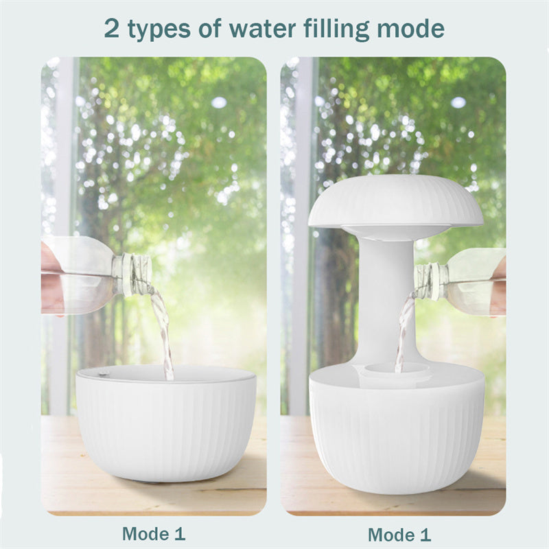 Anti-Gravity Air Humidifier – Silent Humidifier with Reverse Water Flow