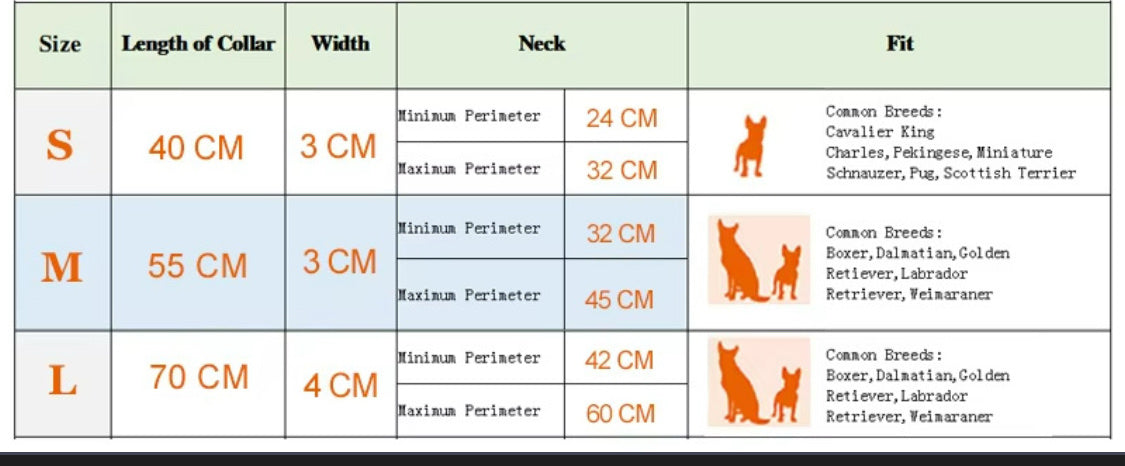 Product size description