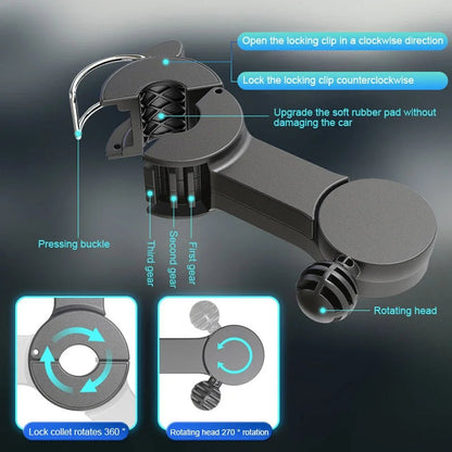 Ανεμιστήρας Αυτοκινήτου Διπλής Κεφαλής για Καθίσματα Πίσω Θέσεων - Asknik