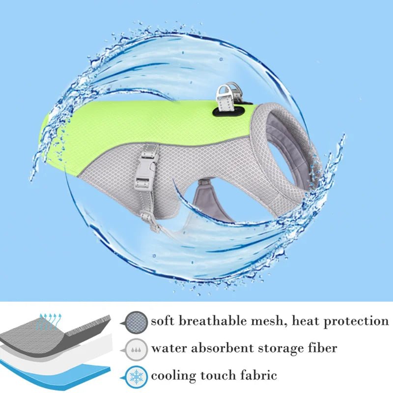 Δροσιστικό Γιλέκο Σκύλου για το Καλοκαίρι | Άνεση & Ασφάλεια - Asknik