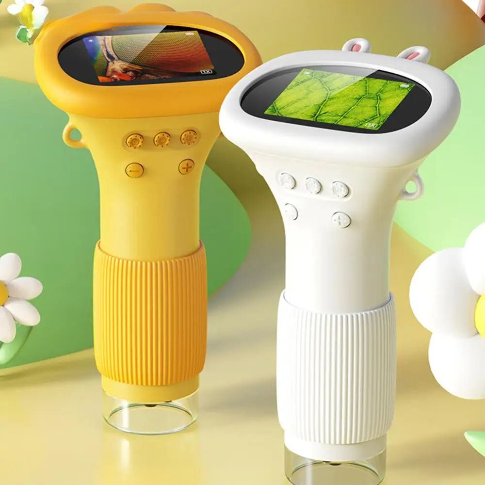 Φορητό Ψηφιακό Μικροσκόπιο Χειρός για Παιδιά – 1000x Μεγέθυνση & Οθόνη HD - Asknik