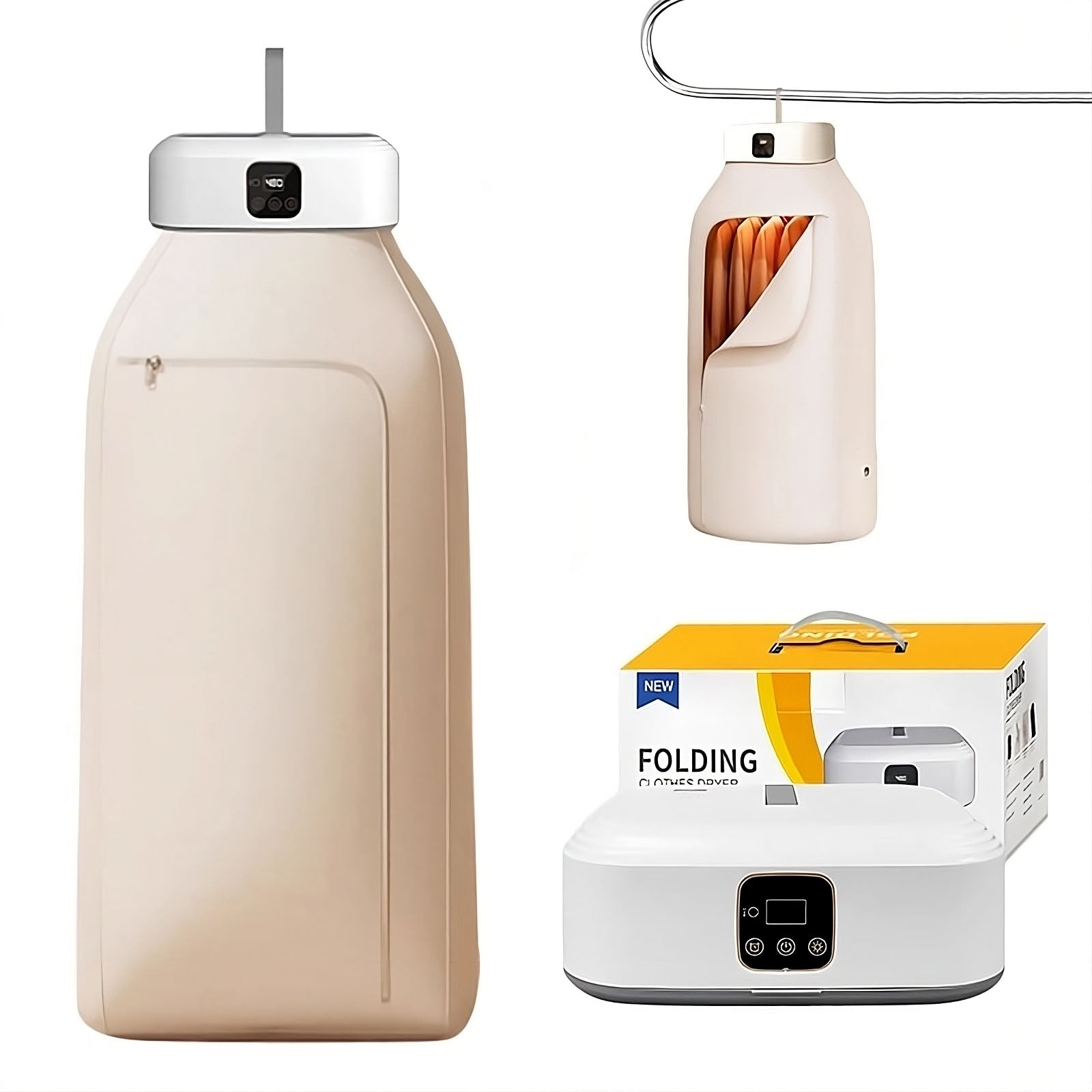 Ηλεκτρική Φορητή Συσκευή Στεγνώματος Ρούχων - Asknik