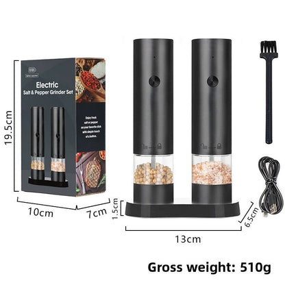 Ηλεκτρικός Μύλος Πιπεριού & Αλατιού – Επαναφορτιζόμενος - Asknik