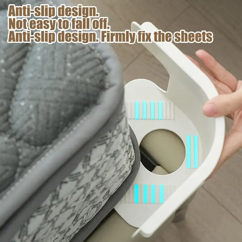 Κλιπ Σεντονιού για Στρώματα – Αντιολισθητικά Στηρίγματα για Τακτοποιημένο Κρεβάτι - Asknik