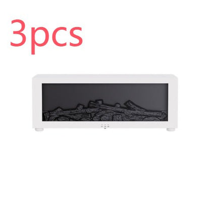 LED Φωτιστικό Φλόγας με Αρωματικό Διαχύτη & Υγραντήρα (Εφέ Τζακιού) - Asknik