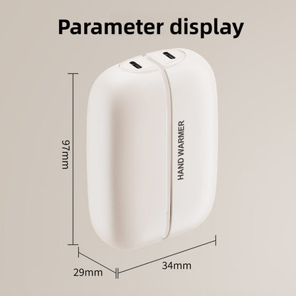 Μαγνητικός Ψηφιακός Θερμαντήρας Χεριών με 3 Επίπεδα Θέρμανσης - Asknik