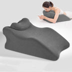 Μαξιλάρι Ύπνου Προσώπου U - Shape με Memory Foam – Ιδανικό για Ύπτια Θέση - Asknik