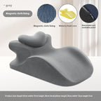 Μαξιλάρι Ύπνου Προσώπου U - Shape με Memory Foam – Ιδανικό για Ύπτια Θέση - Asknik