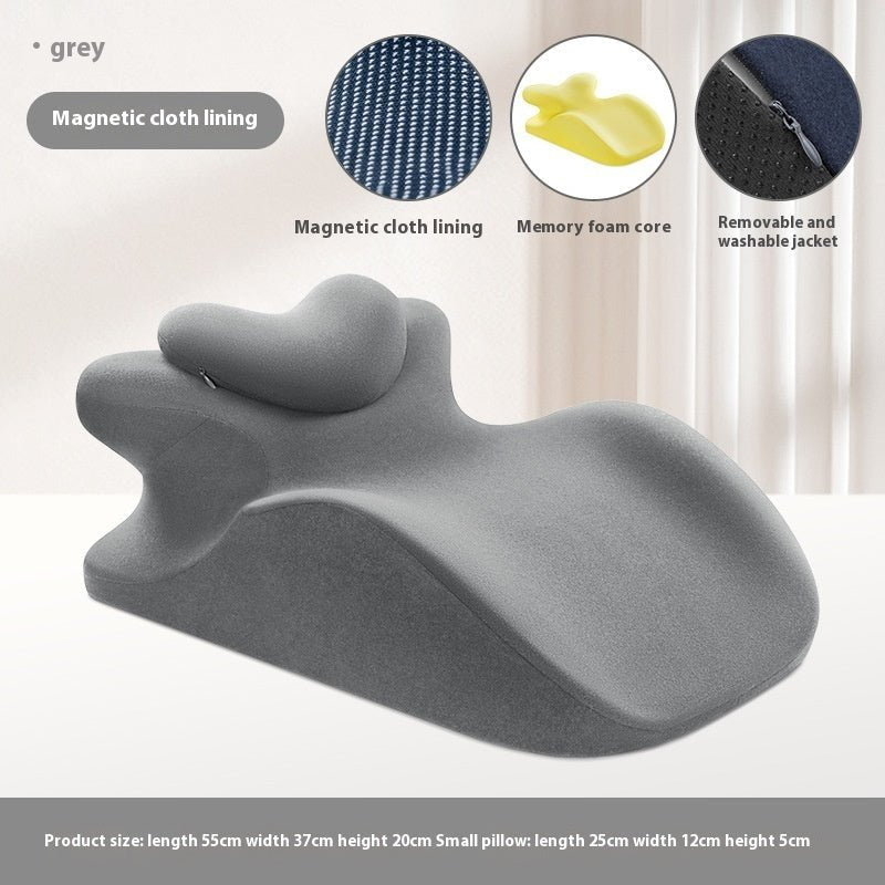 Μαξιλάρι Ύπνου Προσώπου U - Shape με Memory Foam – Ιδανικό για Ύπτια Θέση - Asknik
