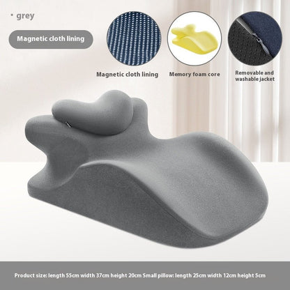 Μαξιλάρι Ύπνου Προσώπου U - Shape με Memory Foam – Ιδανικό για Ύπτια Θέση - Asknik