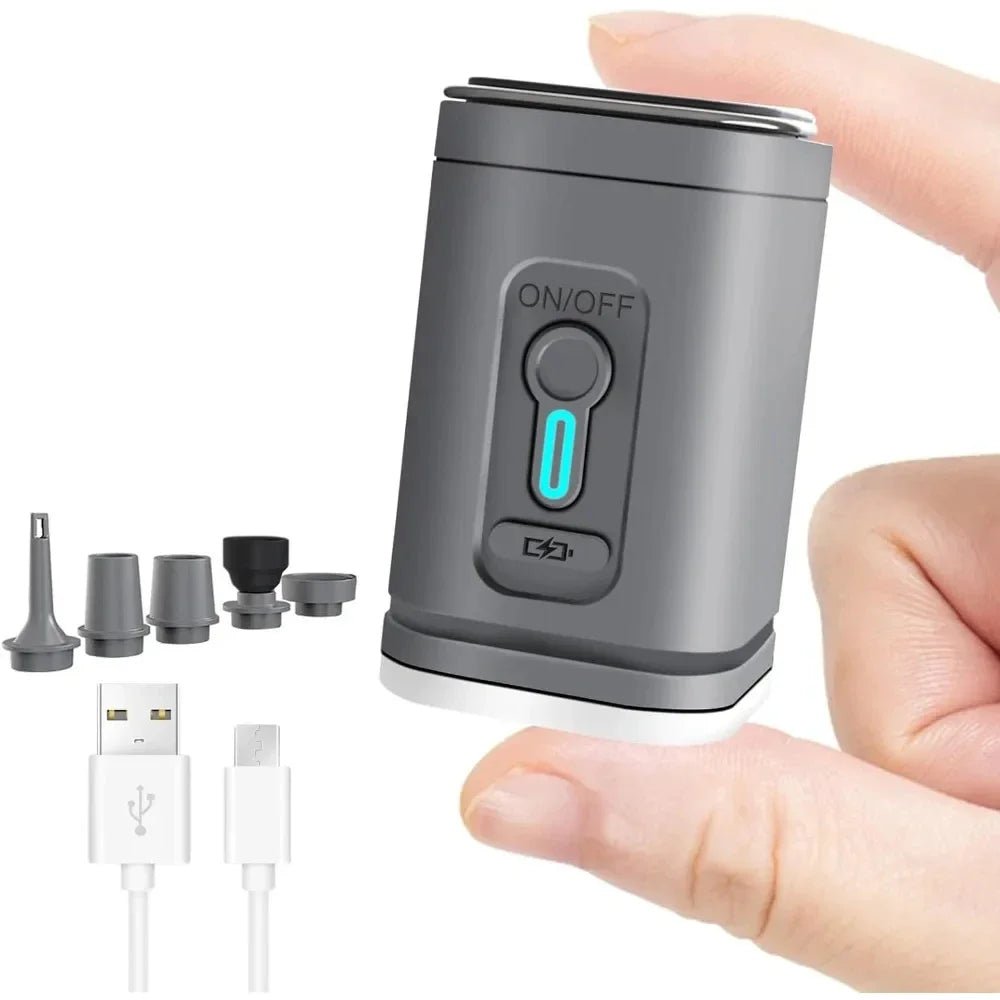 Mini Electric Air Pump USB-C – Inflates Mattresses & Balls Secondary image
