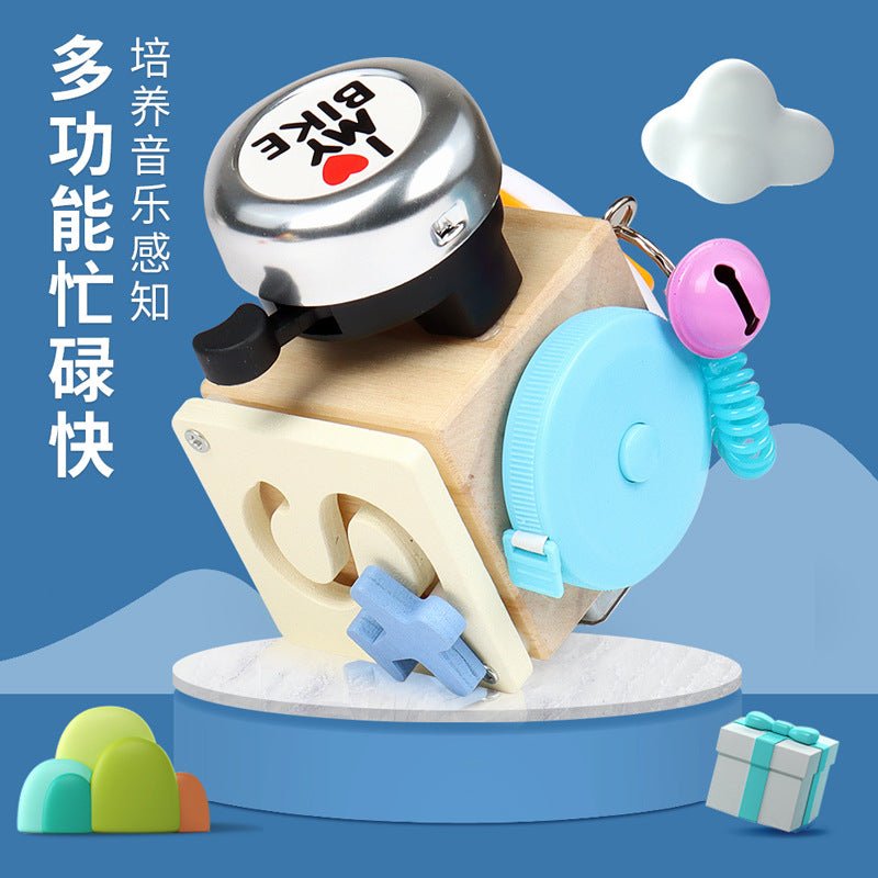 Montessori Μπλοκ Δραστηριοτήτων με Κλειδαριές – Εκπαιδευτικό Παιχνίδι για Παιδιά 18Μ+ - Asknik