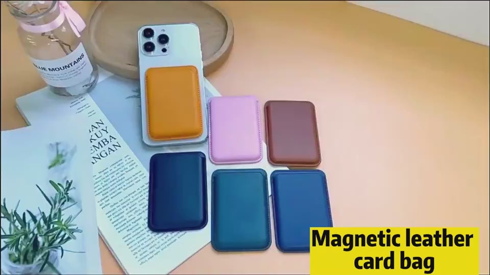 Βίντεο: οι 6 αποχρώσεις της θήκης καρτών MagSafe
