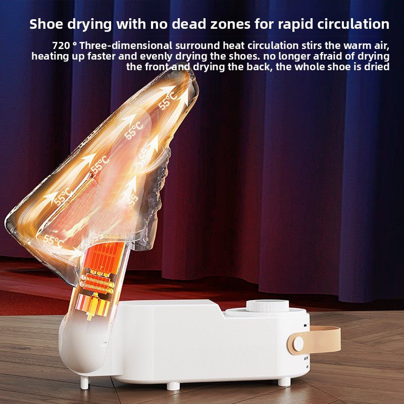Πτυσσόμενη Συσκευή Στεγνώματος Παπουτσιών με Χρονοδιακόπτη - Asknik