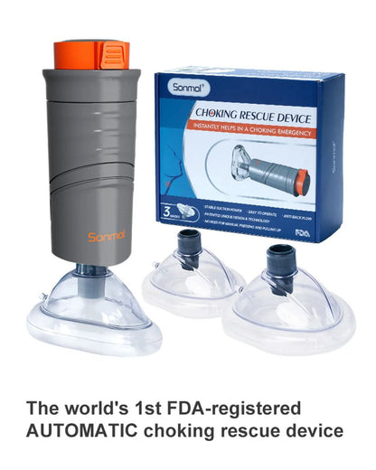 Συσκευή Άμεσης Διάσωσης από Πνιγμονή – Αυτόματη Αναρρόφηση με Μάσκες Πολλών Μεγεθών - Asknik