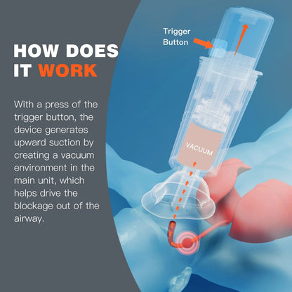 Συσκευή Άμεσης Διάσωσης από Πνιγμονή – Αυτόματη Αναρρόφηση με Μάσκες Πολλών Μεγεθών - Asknik