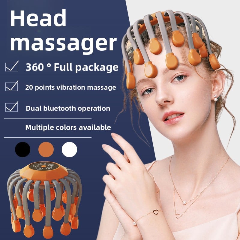 Συσκευή Μασάζ Κεφαλιού για Ημικρανίες & Χαλάρωση - Asknik