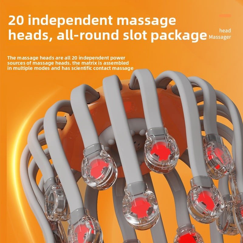 Συσκευή Μασάζ Κεφαλιού για Ημικρανίες & Χαλάρωση - Asknik