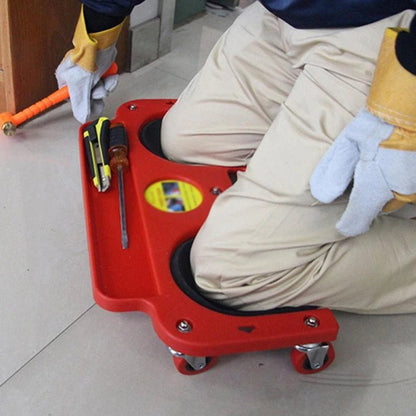 Τροχήλατη Επιγονατίδα Εργασίας με Ρόδες & Θήκη Εργαλείων - Asknik