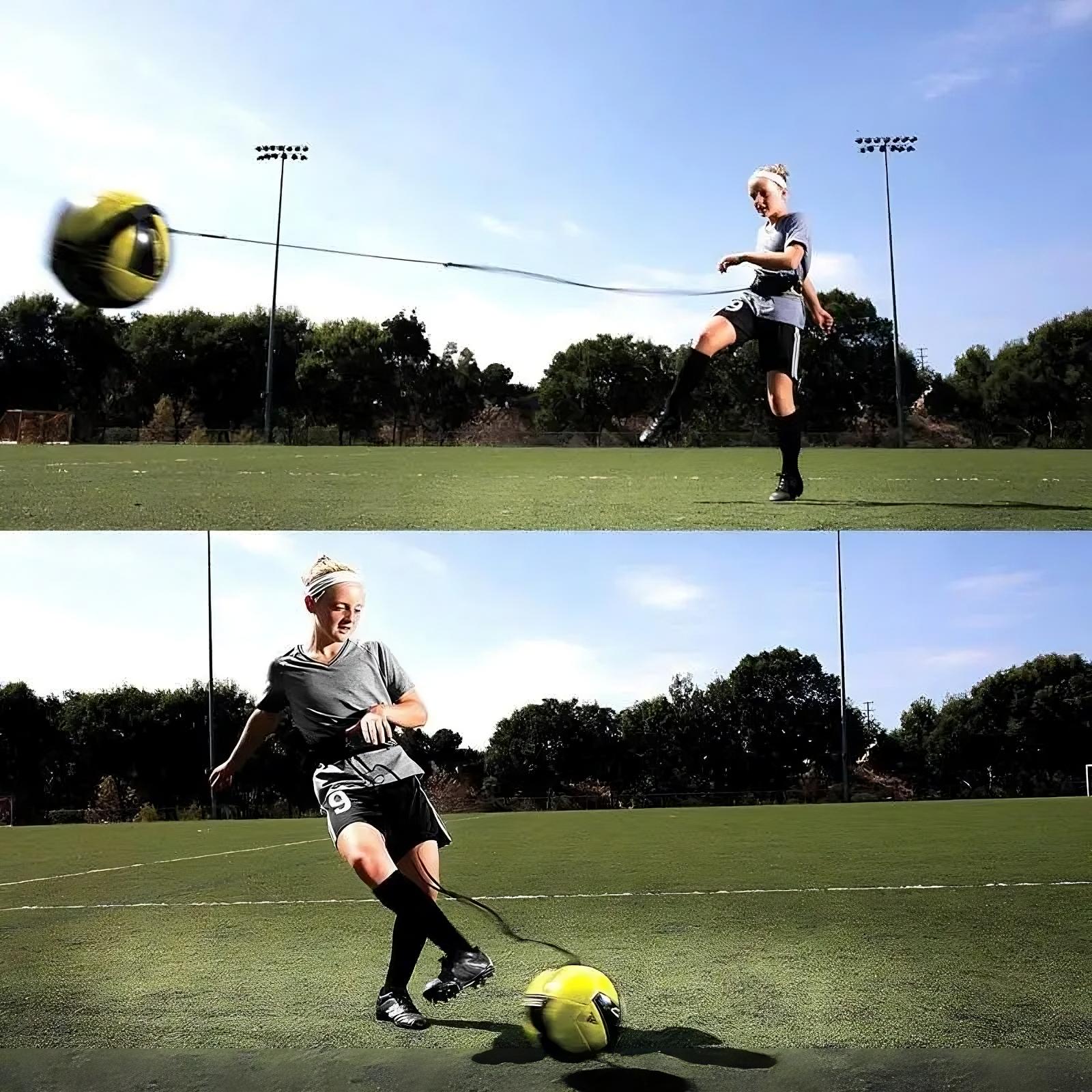 Football Training Belt with Elastic Cord for the Ball Secondary image
